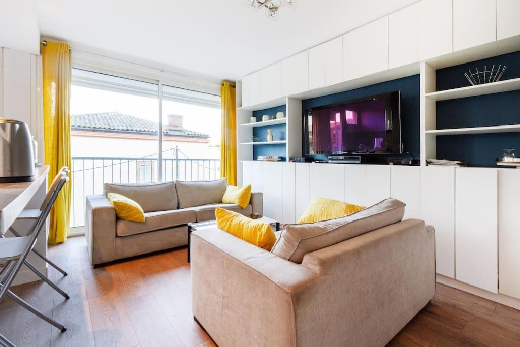 1 Bedroom/Clim/Wifi, St Michel Station Toulouse Exteriér fotografie