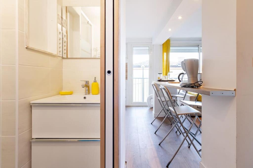 1 Bedroom/Clim/Wifi, St Michel Station Toulouse Exteriér fotografie